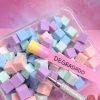 Kit de degradado de uñas. esponjas de colores para decoraciónes