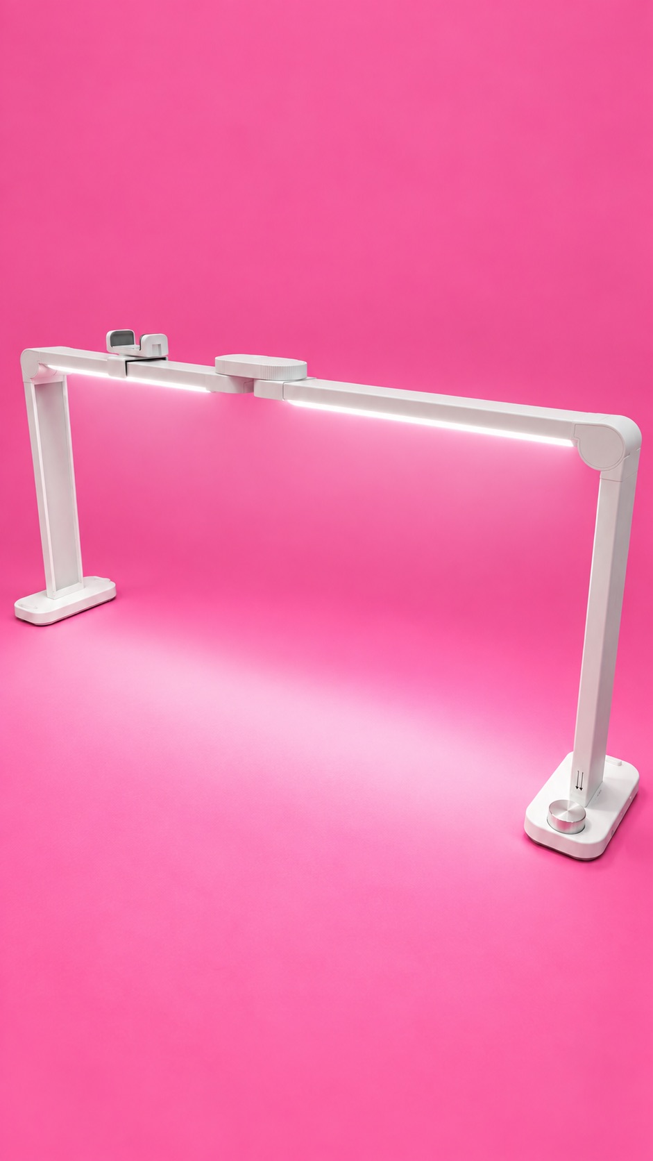 Lámpara LED con luz cálida blanca y fría para manicura