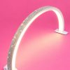 Lámpara de arco con acabado de diamantes para estética