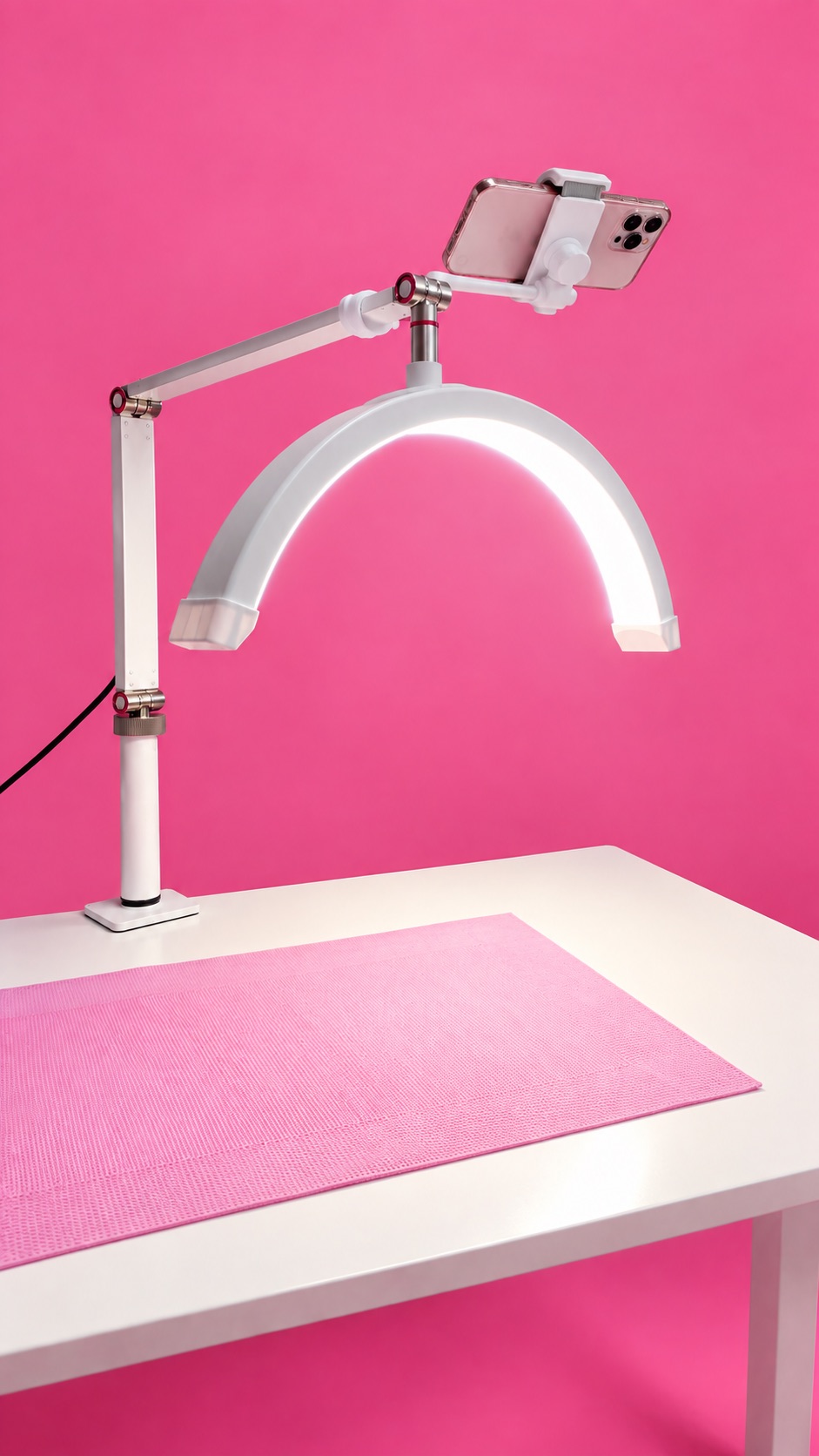 lampara-led-mesa-arco-soporte-movil