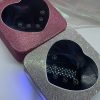 LAMPARA UÑAS CORAZON DIAMANTE