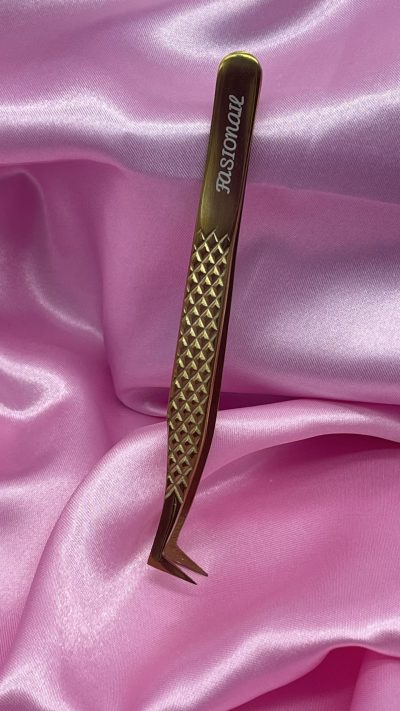 Pinzas extensiones de Pestañas SEMI CURVADA Fasionail
