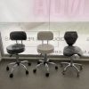 SILLA REDONDA CON RUEDAS GIRATORIA