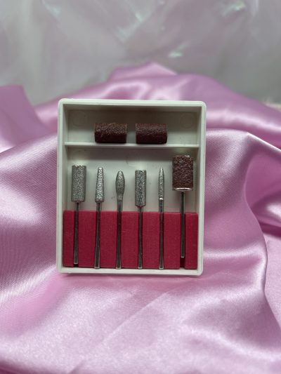 CAJA 5 BROCAS DIAMANTE 1 MANDRIL