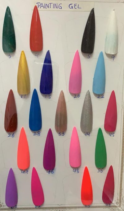gel paint bote rosa - Imagen 2