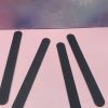 Lima negra 180/180 lavable y desinfectable para manicura