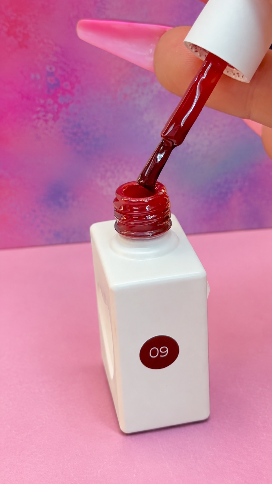 Esmalte Semipermanente Rojo LOVE ME Nº 09